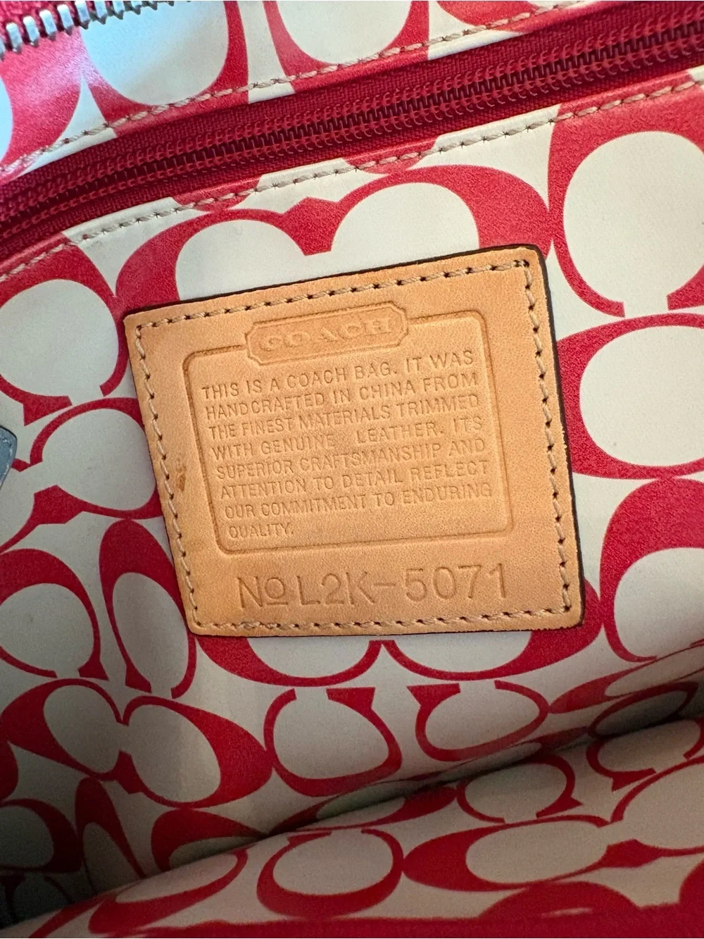 Vintage Coach Hamptons Weekend Tote Bag ❤️ size Large (12” H × 15” W)